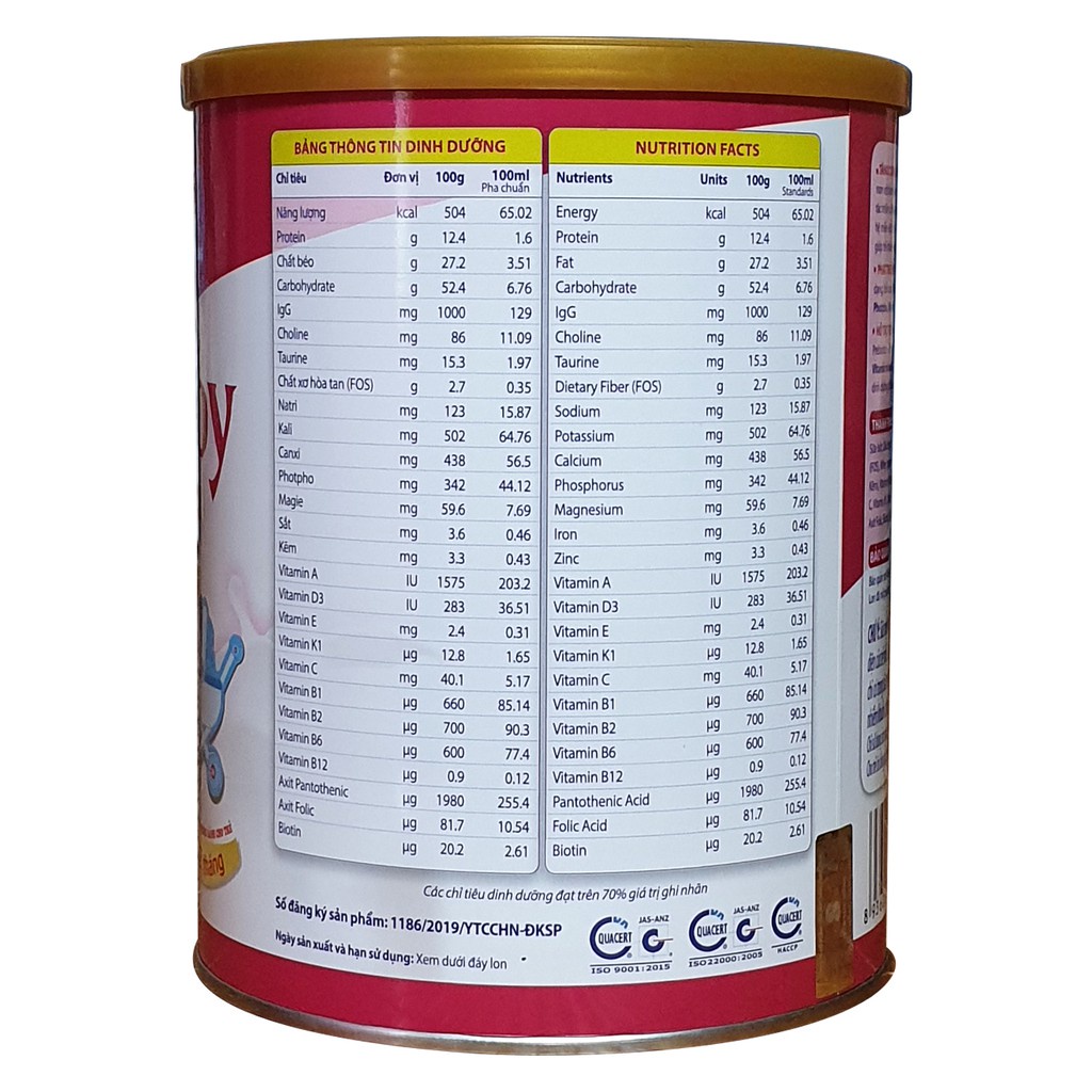 Sữa non Santebaby hộp 800g