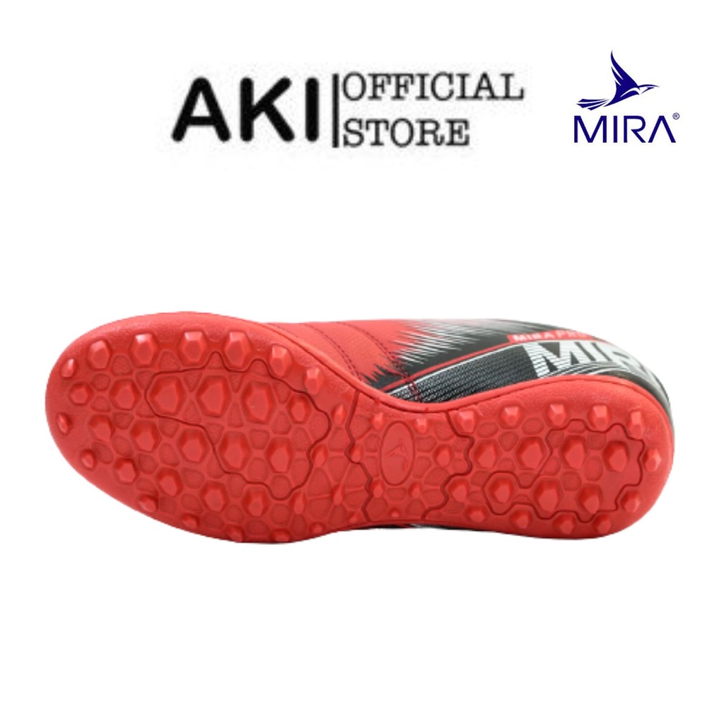 Giày Đá Bóng Trẻ Em Mira Pro Kid Đỏ Thể Thao Chính Hãng, Giày Đá Banh Cỏ Nhân Tạo Giá Rẻ Mềm Đẹp - Pk004