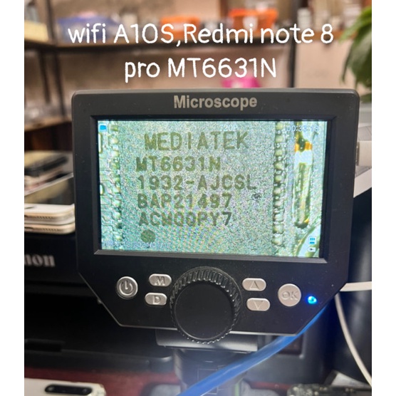 Ic Wifi MT6631N A10s,Redmi note 8 Pro, A20s/A12 oppo