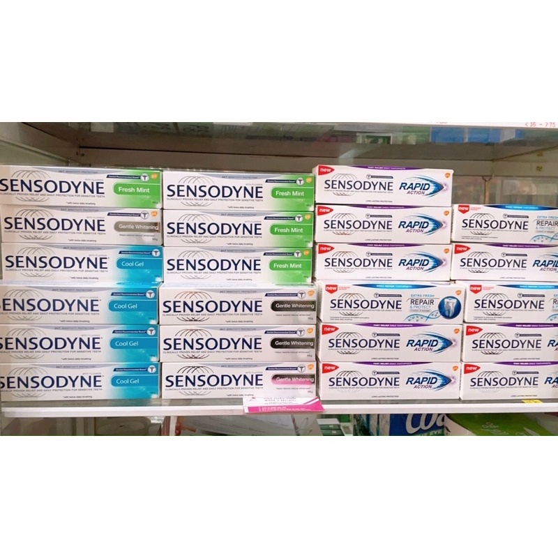 Kem đánh răng Sensodyne 100g (Đủ 5 màu)