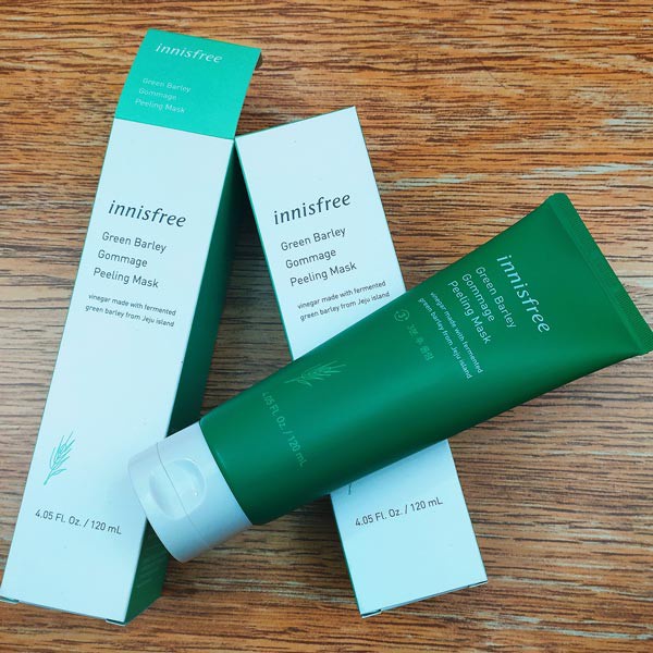 Tẩy Da Bào Chết Lúa Mạch Innisfree Green Barley Gommage Peeling Mask 120ml