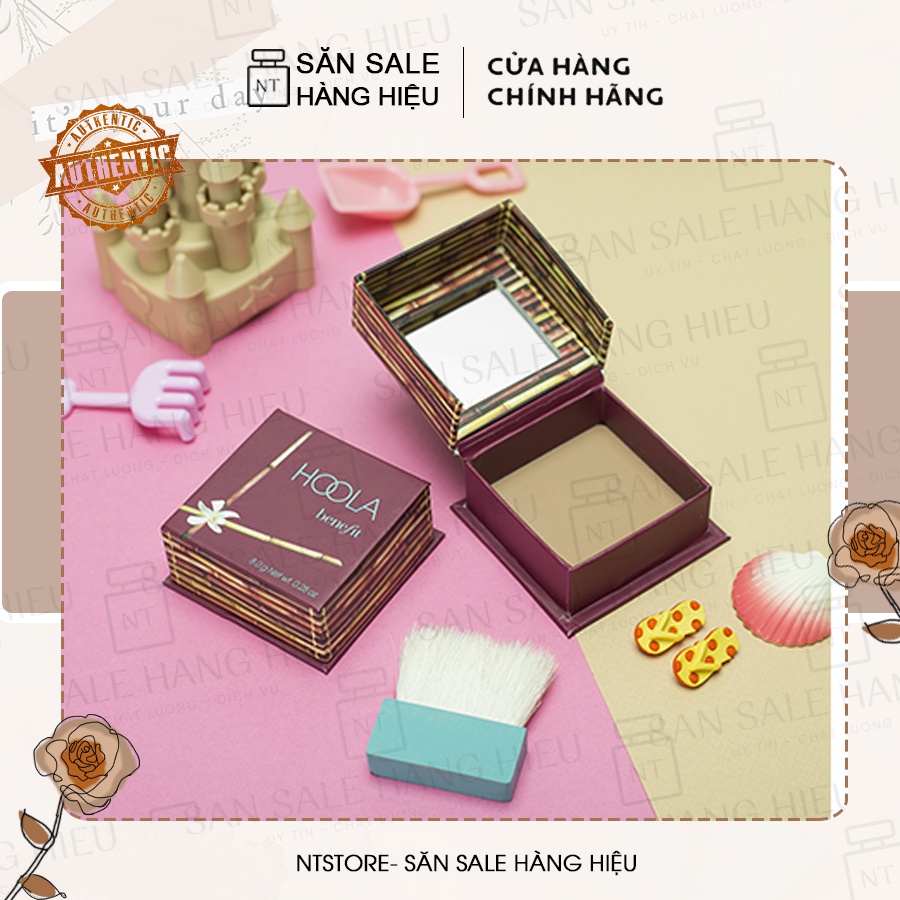 Phấn tạo khối Benefit Hoola Bronzer Deluxe kèm cọ