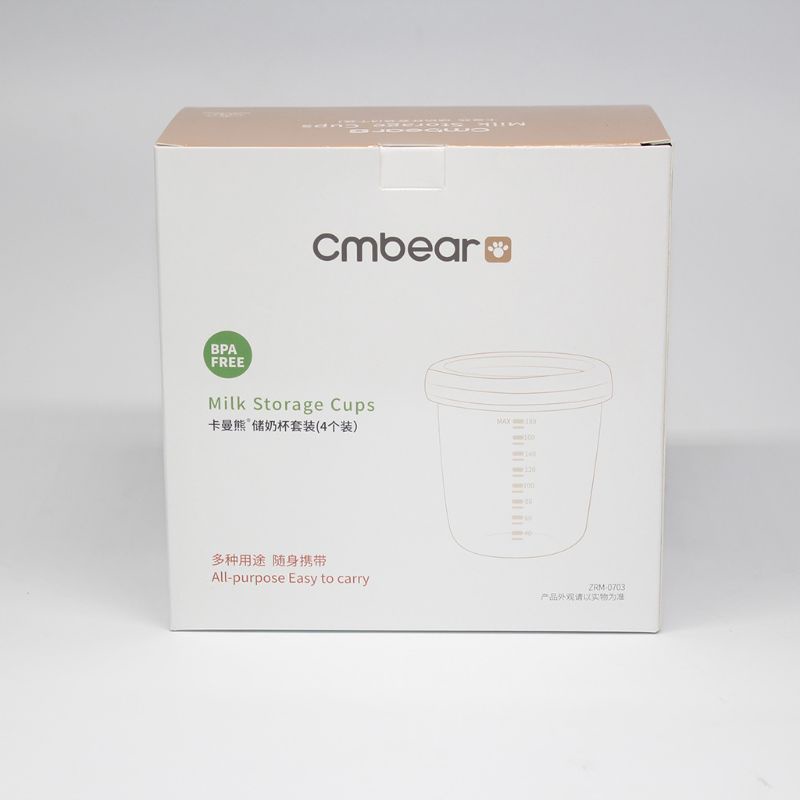 Bộ 4 Hũ Đựng Thức Ăn Cho Bé Dung Tích 180ml Tiện Dụng