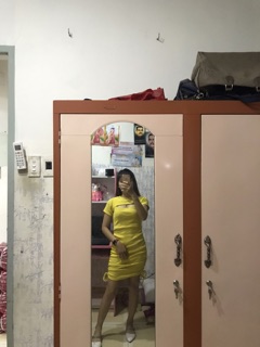 Đầm body rút dây