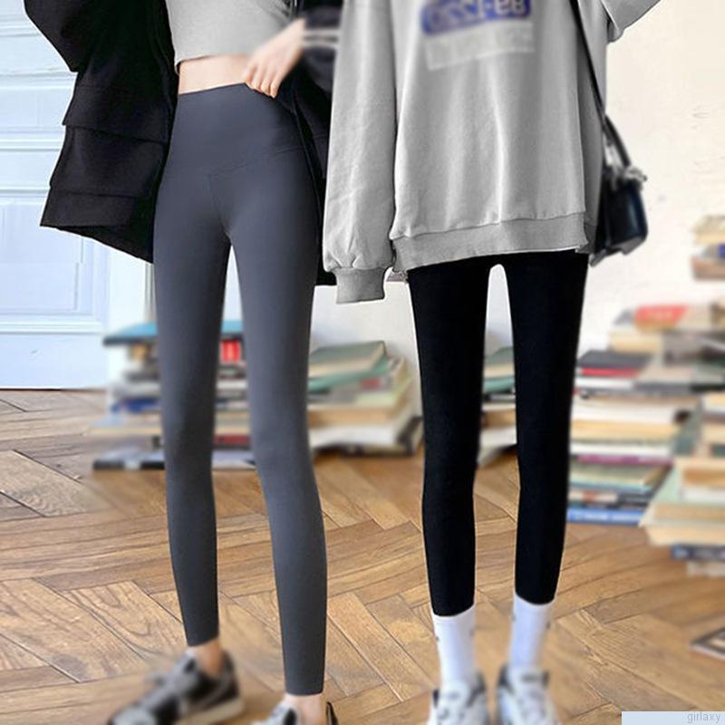 Quần legging tập yoga ôm dáng phong cách Hàn Quốc cho nữ