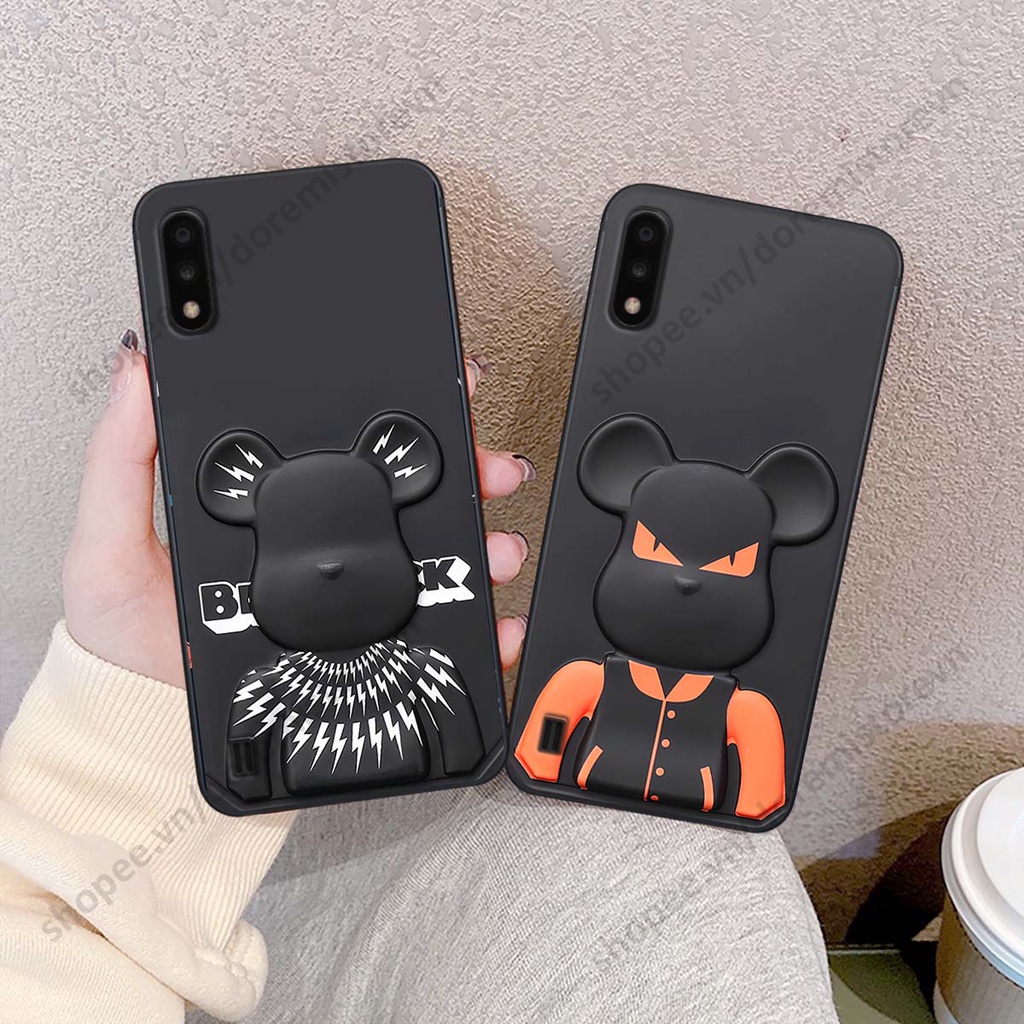 Ốp lưng Samsung A01 / A02 hình kaws, kith, bear brick phong cách độc đáo - Doremi Store