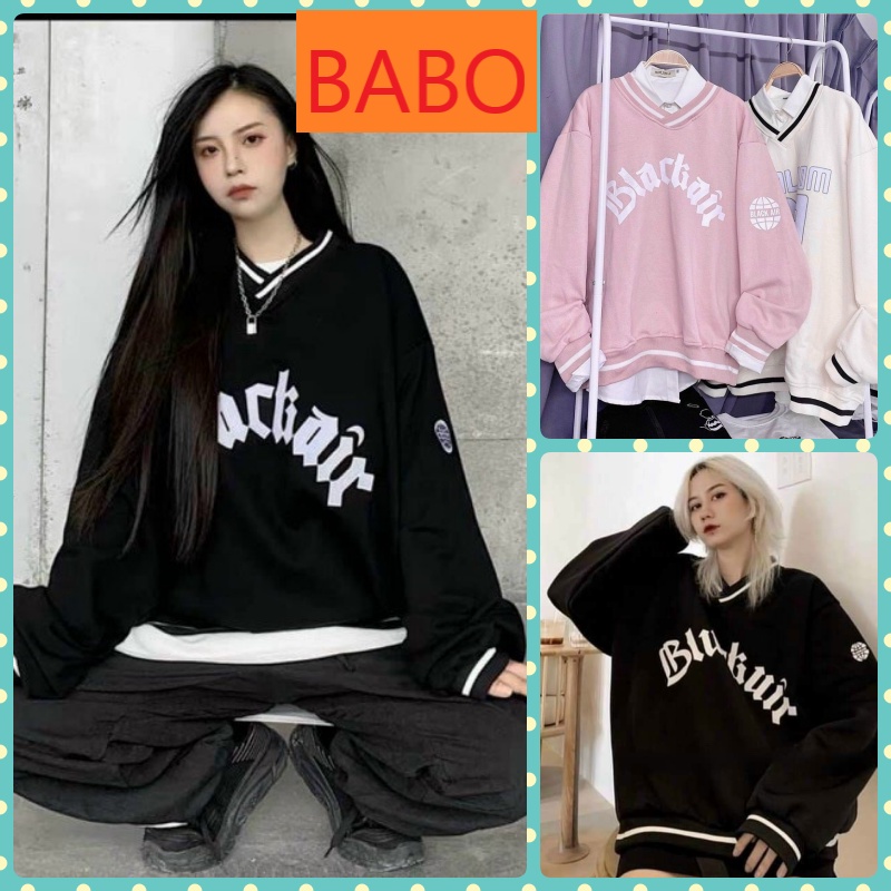ÁO KHOÁC HOODIE NỈ NGOẠI CHUI ĐẦU NAM NỮ UNISEX BOCKCHAIR MÀU TRẮNG ĐEN HỒNG DÀY DẶN ẤM ÁP CAO CẤP BABO