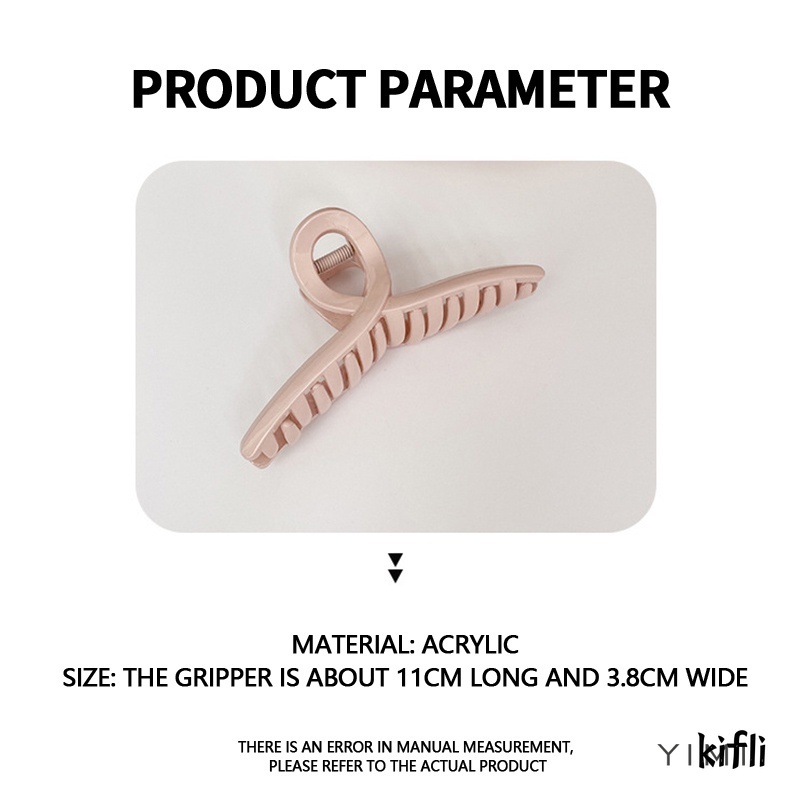 Kẹp Tóc Kiểu Dáng Đơn Giản Thời Trang Phong Cách Hàn Quốc Cho Nữ