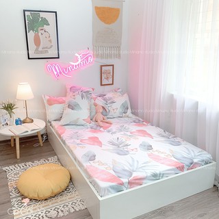 HOT-Set Ga Gối Cotton 3D PL Siêu Mềm Mịn