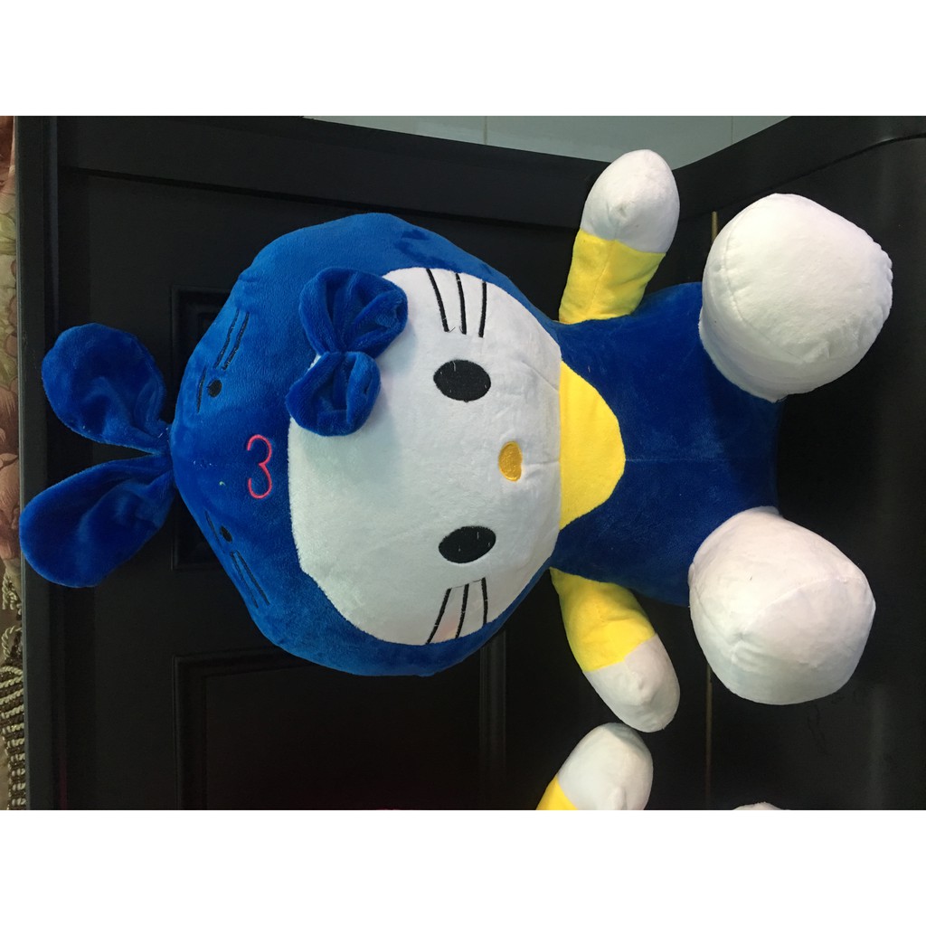 Thú Nhồi Bông Kitty Tai Thỏ Xinh Xắn 50cm [ Diabrand ]