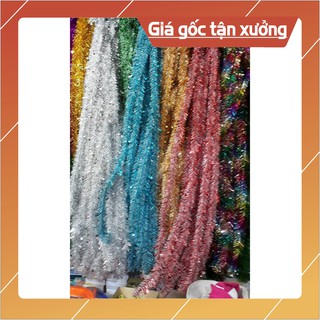 Combo 3 Dây kim tuyến trang trí cây thông Noel,giao màu ngẫu nhiên