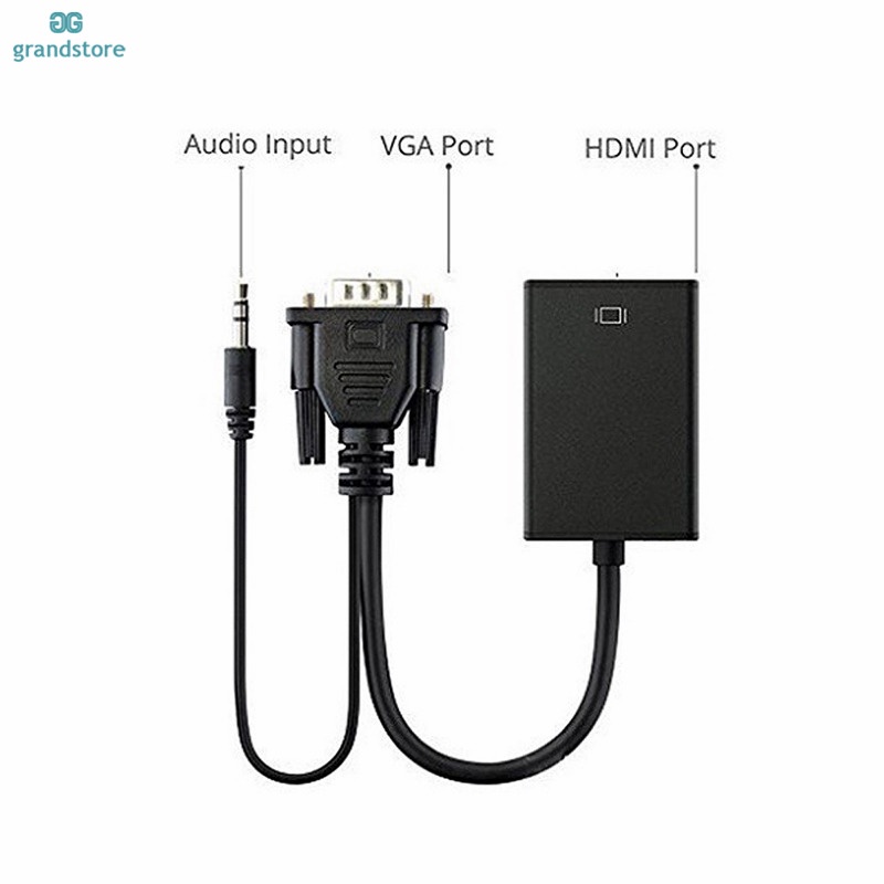 Cáp Chuyển Đổi Gs VGA Sang HDMI 1080P VGA HDMI | BigBuy360 - bigbuy360.vn