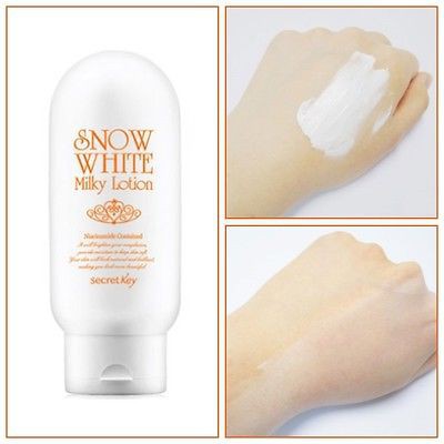 Sữa dưỡng thể dưỡng trắng Secret Key Snow White Milky Lotion 120g | WebRaoVat - webraovat.net.vn