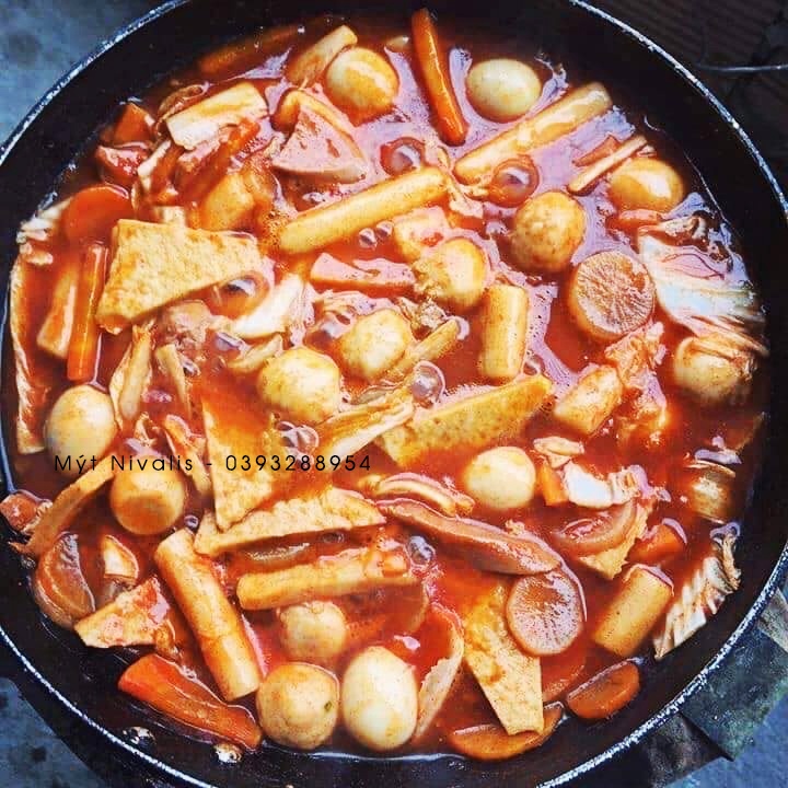 Bánh Gạo Tokbokki Hàn Quốc Truyền Thống