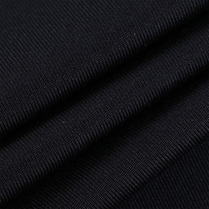 Broa Đầm Maxi Tay Dài Cổ Đan Chéo Cao Xẻ Tà Cao Gợi Cảm Cho Nữ