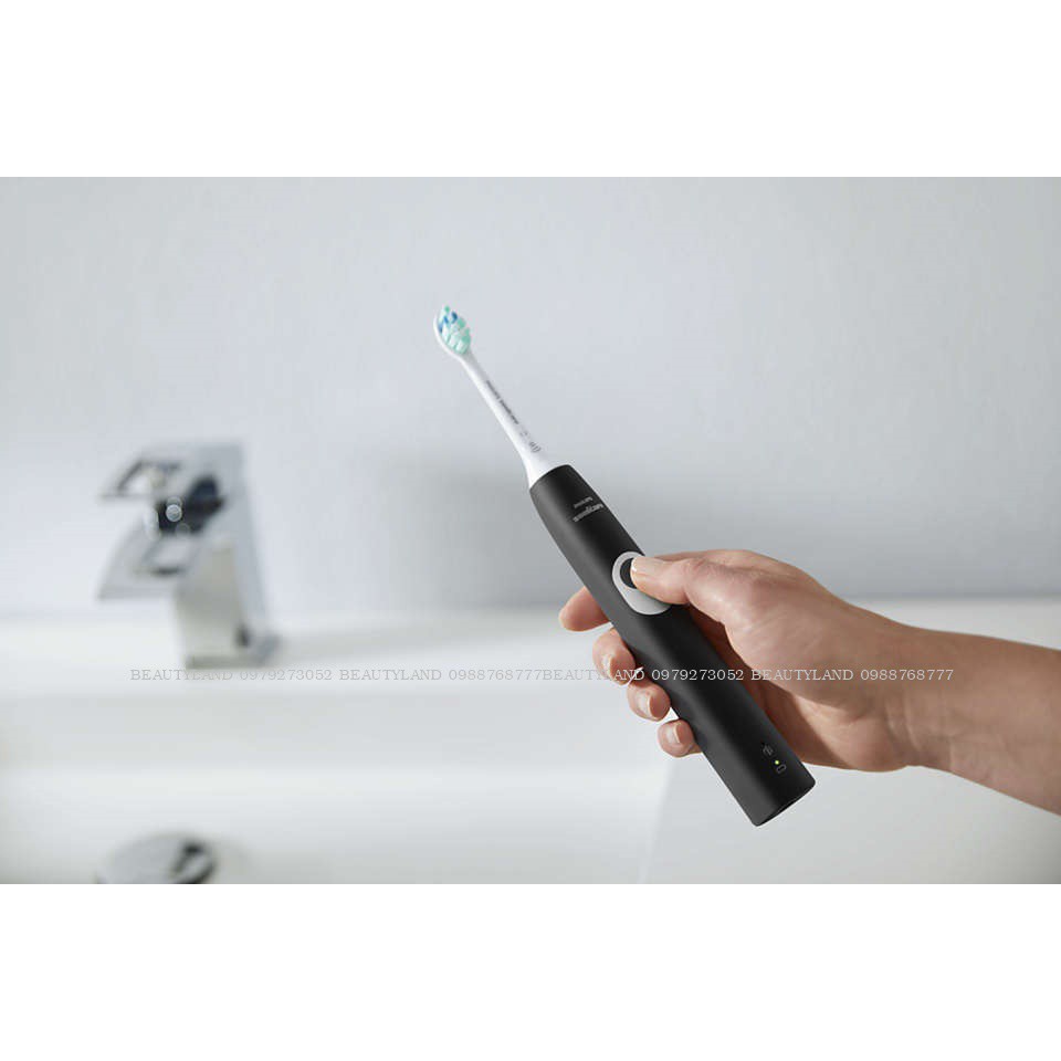 [ Hàng Chính Hãng] Bàn chải đánh răng điện Philips Sonicare 4300 ProtectiveClean (Set 2 bộ)