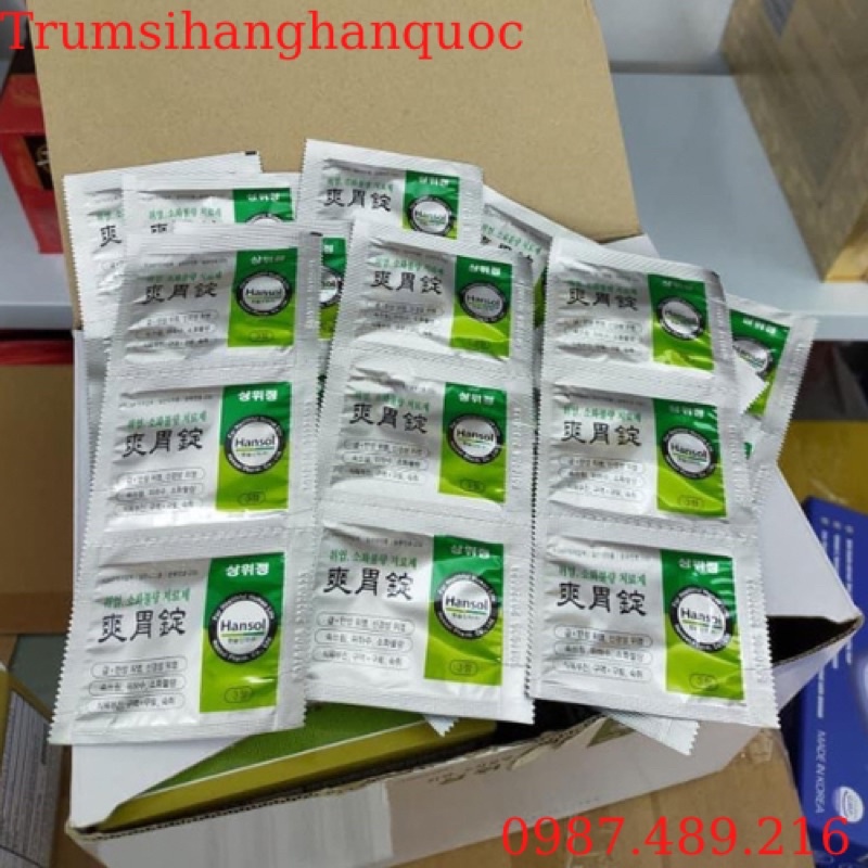 VIÊN UỐNG DẠ DÀY ĐÔNG Y HÀN QUỐC HÁNOL, trumsihanghanquoc