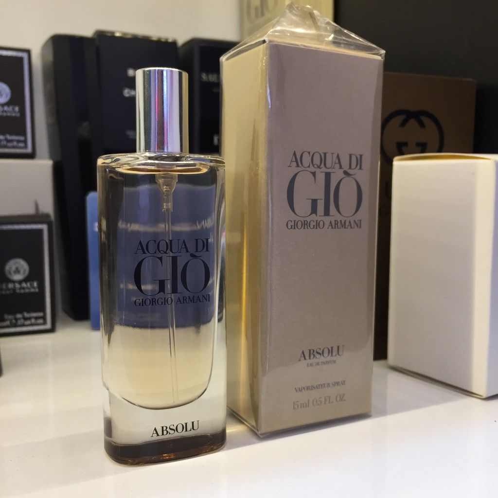 Nước hoa mini Giorgio Armani Acqua di Gio Absolu EDP 15ml