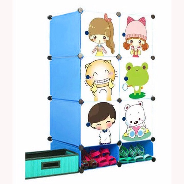 FREESHIP 99K TOÀN QUỐC_Tủ quần áo lắp ghép Size người lớn dùng. Tặng kèm treo đồ. (Giá rẻ nhất)