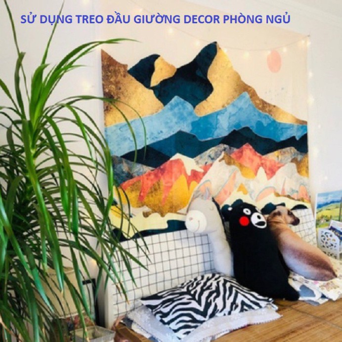 Tranh vải treo tường ☀️ 𝐅𝐑𝐄𝐄𝐒𝐇𝐈𝐏☀️ Tranh treo tường decor phòng trang trí phòng ngủ size lớn chất liệu in đẹp | BigBuy360 - bigbuy360.vn