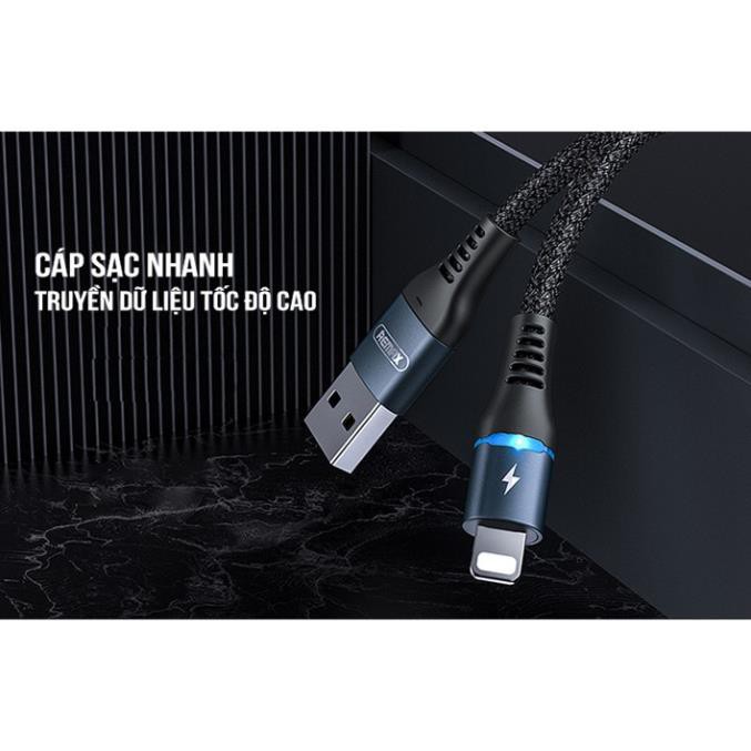 Cáp sạc thông minh chống đứt/Type C/Micro Remax RC-152 2.4A ( HÀNG )