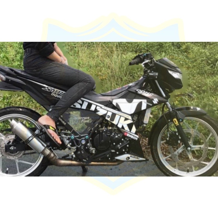 ( Quí khách vui lòng mang ra tiệm cho thợ dán ) Tem satria fi movistar