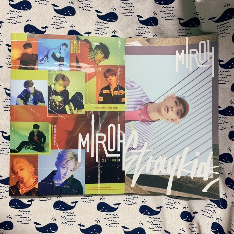 Album KHÔNG CARD MIROH - Stray Kids - (được chọn thành viên first page)