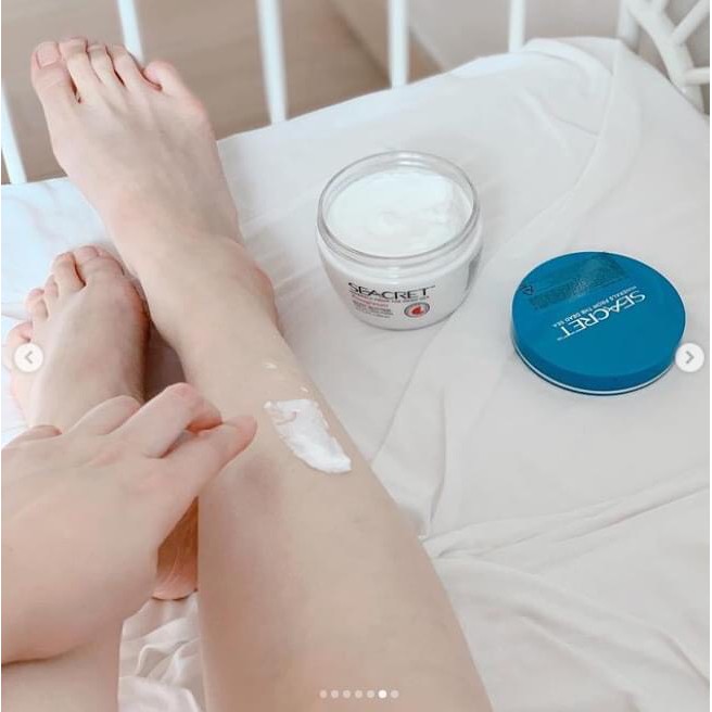 Kem body butter Seacret hương lựu mới dưỡng trắng và chống nắng nhẹ nhàng