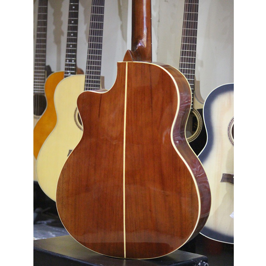 Guitar acoustic ESAC20 gỗ hồng đào cao cấp, tặng kèm phụ kiện, bảo hành 12 tháng