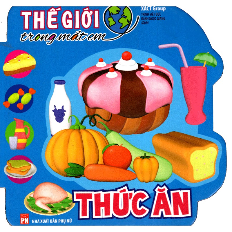 Sách: Thế Giới Trong Mắt Em - Thức Ăn