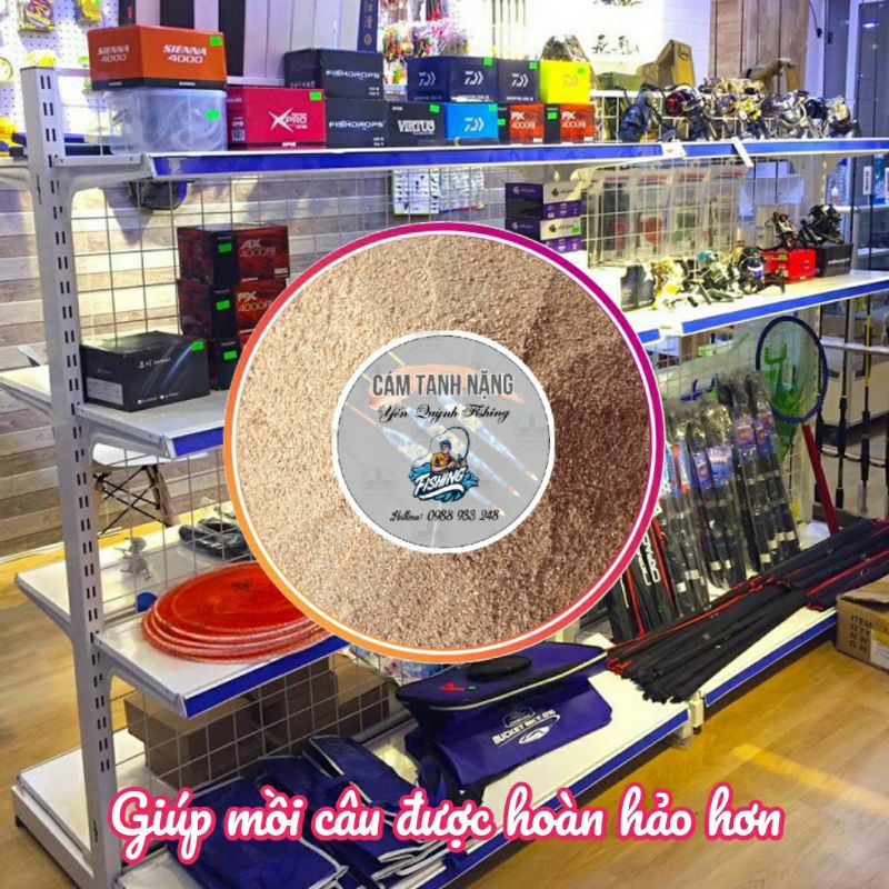 1 Kg Chất tanh nặng làm Mồi câu | Yến Quỳnh Fishing