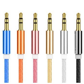 Dây Audio 3.5MM Đực Đực 1 Mét AUX-3.5-1M, Dây Âm Thanh Kết Nối Loa, Máy Tính, Điện Thoại, Mic,...