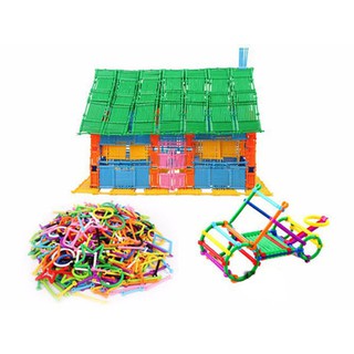 Bộ đồ chơi xếp hình que sáng tạo cho trẻ em từ 3 tuổi - ghép hình thông minh cho bé