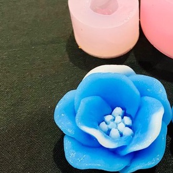 Khuôn silicon Hoa Cúc THÁI đổ tạo hình bánh rau câu 3D, 4D