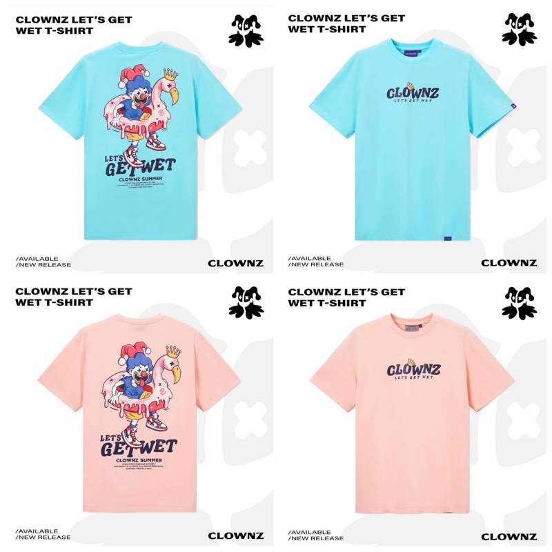 Áo Cộc Tay ClownZ Let's Get Wet