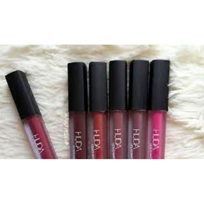 (Hàng Mới Về) Son Môi Huda Beuaty Dạng Kem Lâu Trôi Chống Thấm Nước | BigBuy360 - bigbuy360.vn