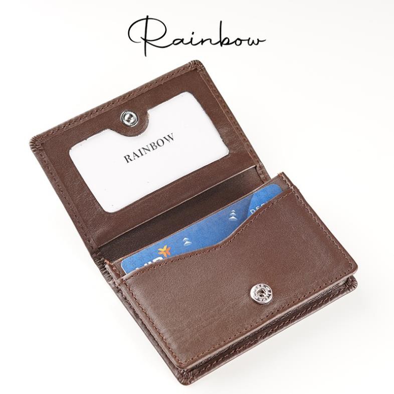 Ví đựng name card Rainbow CW002, Chất liệu từ da bò Mill cao cấp của Ý, thiết kế chuyên dụng dòng ví đựng card visit