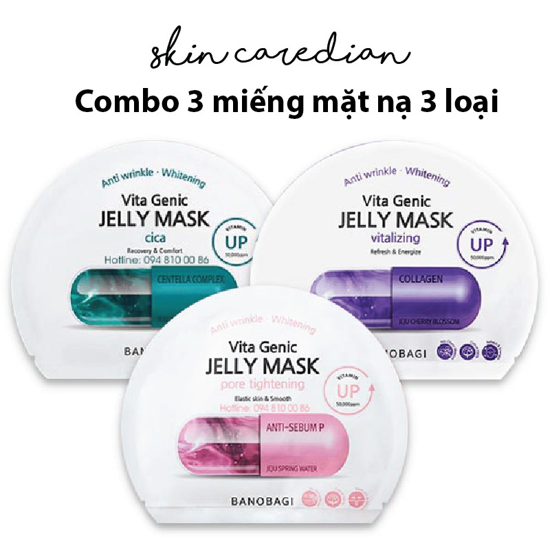 BNBG - Combo 3 Mặt da dưỡng da BNBG Hàn quốc