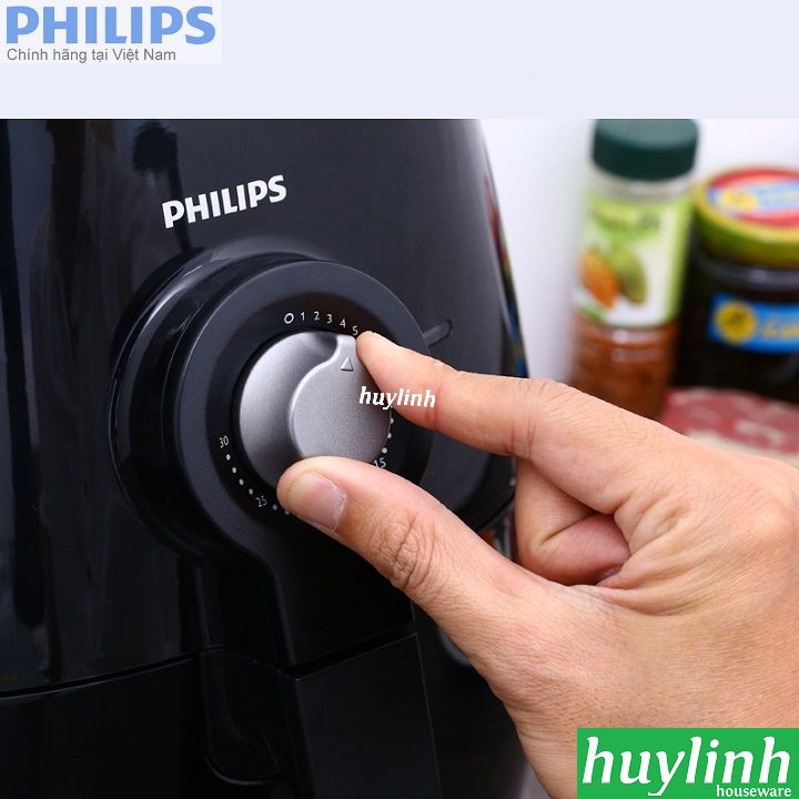 Freeship Nồi chiên không dầu Philips HD9220/20 - Bảo hành 2 năm chính hãng