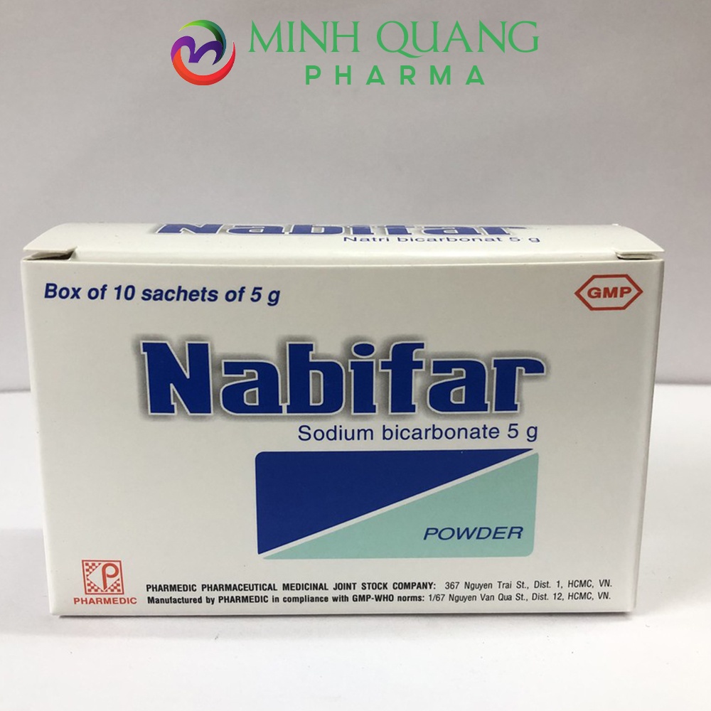 Bột pha dung dịch vệ sinh phụ nữ NABIFAR khử mùi hôi hộp 10 gói x 5g