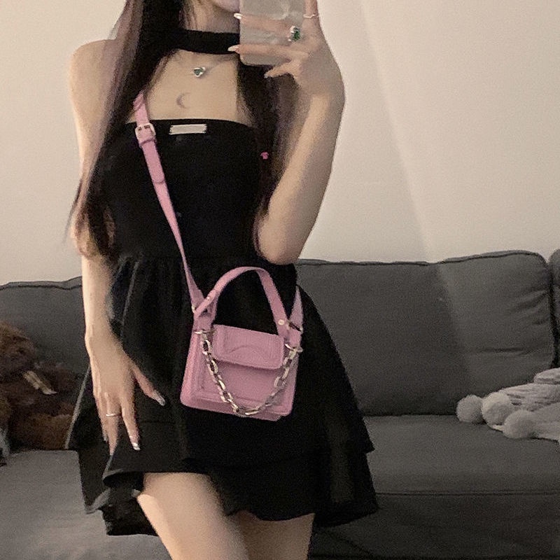 Đầm COZOKC cổ yếm quyến rũ thời trang dành cho nữ