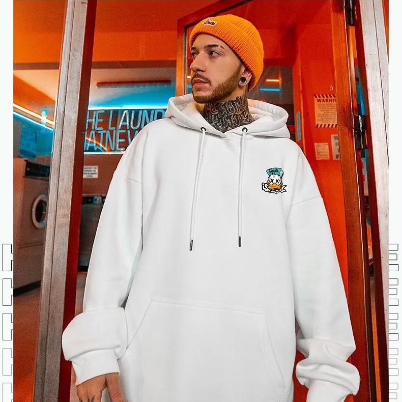 Áo Hoodie Dáng Rộng Tay Dài Có Size Lớn 8XL Thời Trang Dành Cho Nam Và Nữ