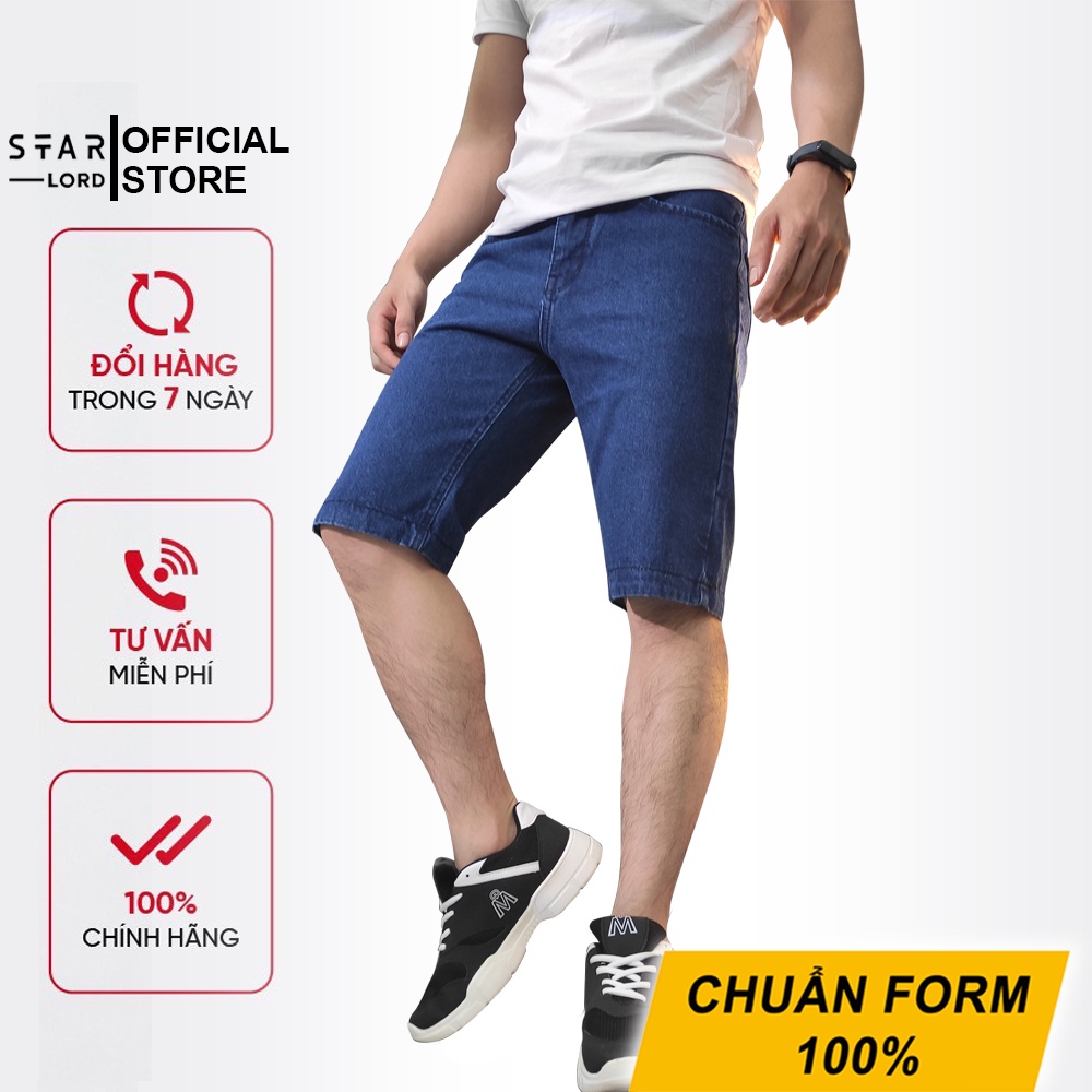 Quần short nam vải jean dày đẹp chuẩn form dáng SL111 StarLord