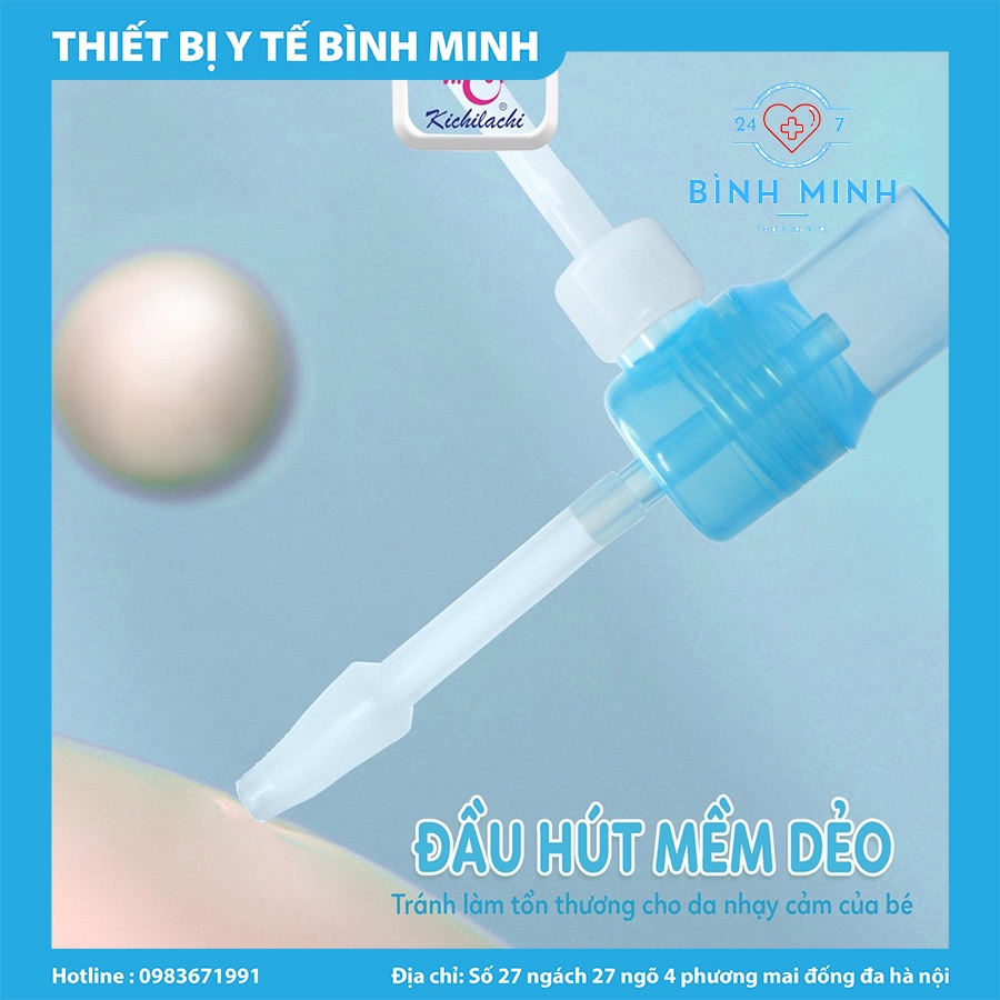 Dụng cụ hút mũi cho bé Nasal KICHILACHI chính hãng