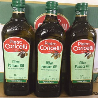Dầu oliu ý pomace hiệu pietro coricelli 1 lít chuyên dùng nấu ăn