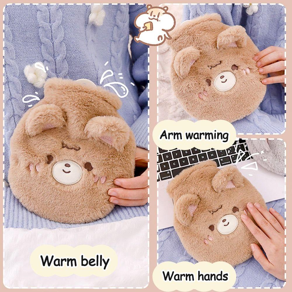 Túi Chườm Nóng Mini Chống Nổ Họa Tiết Hoạt Hình Dễ Thương