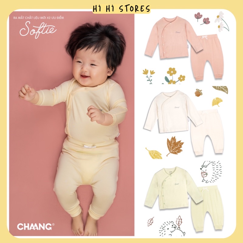Chaang bộ dài tay Chaang Park cho bé sơ sinh AW22D11