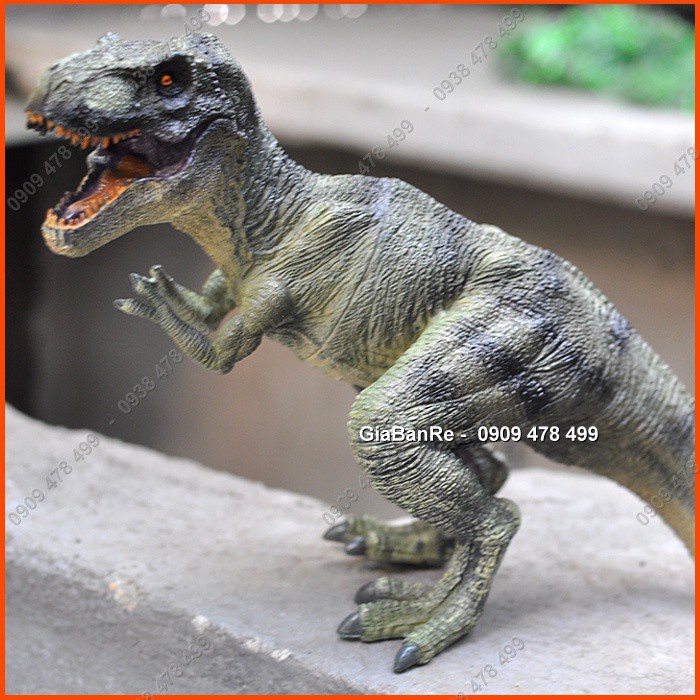 Mô Hình Khủng Long Bạo Chúa T-Rex Đứng Thẳng - Cao 18cm - Dài 28cm - 7728.1