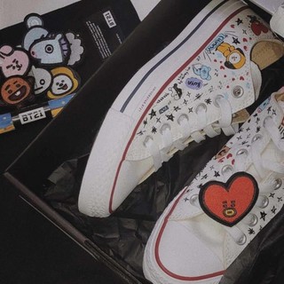 Converse BT21 Trắng Thấp