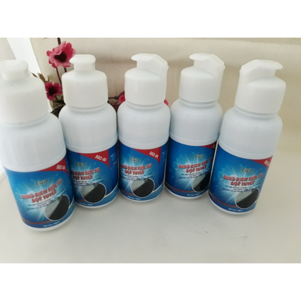 Combo 10 Lọ Dung Dịch Gel Rửa Xe Không Chạm EGO Lọ 100ml